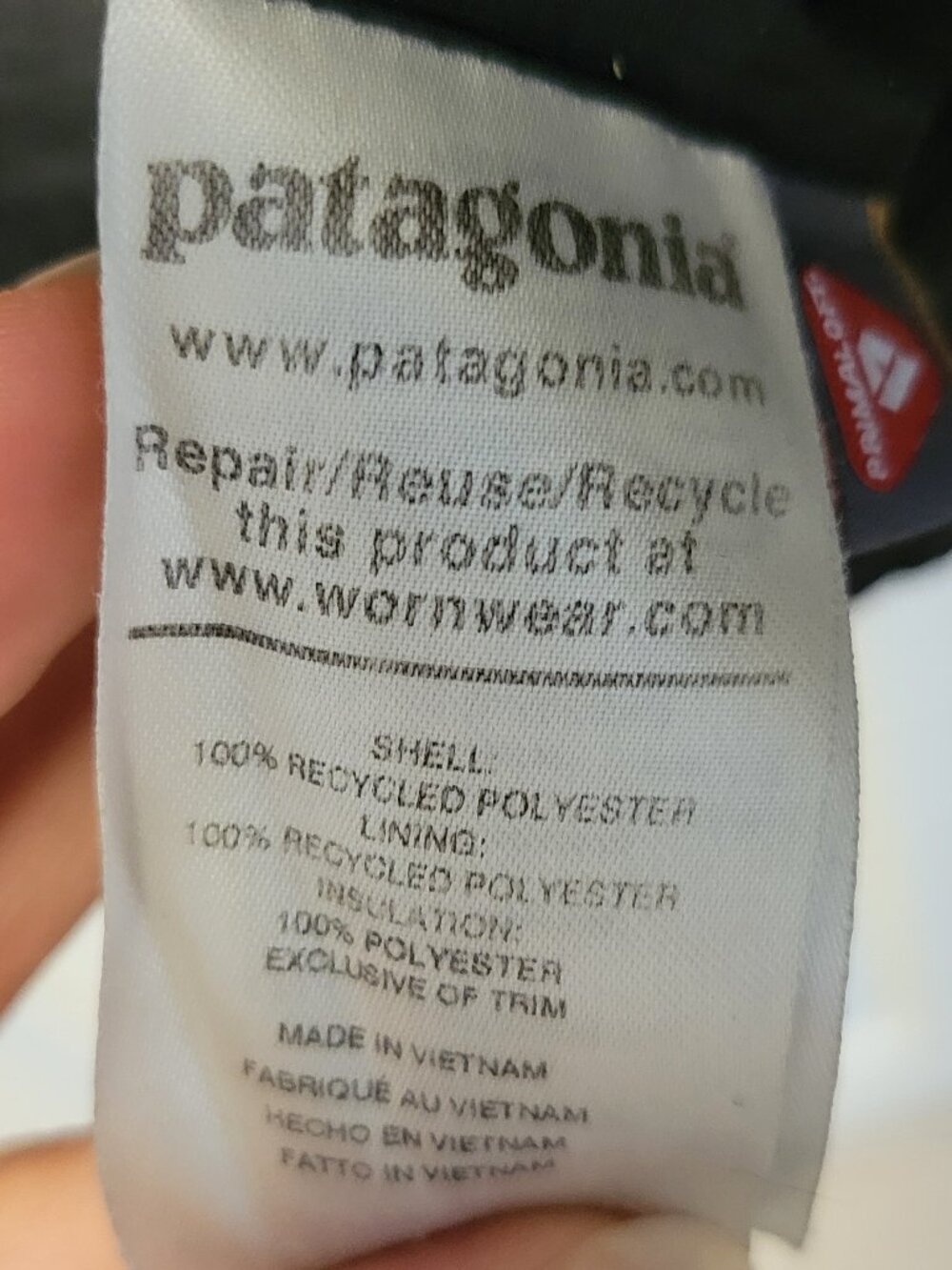 PATAGONIA NANO women puff jacket PACKABLE size Large. Preowned. FIRM PRICE - Picture 9 of 16